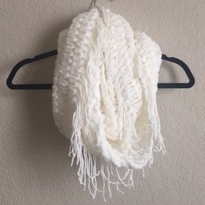 White scarf